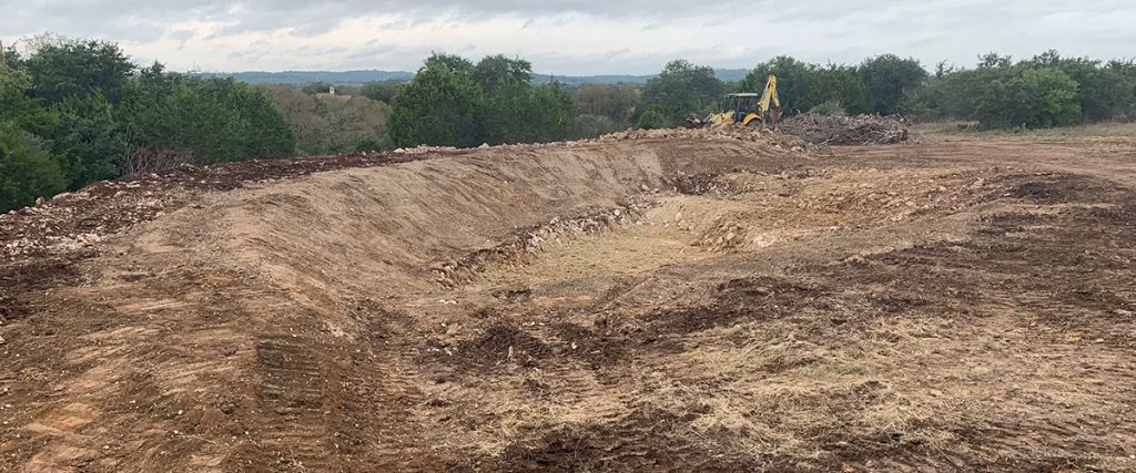 Excavation equipment working